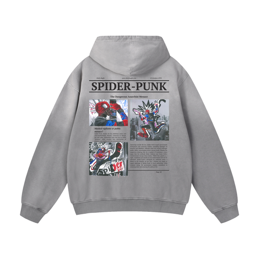 Spiderpunk Sunfaded Hoodie