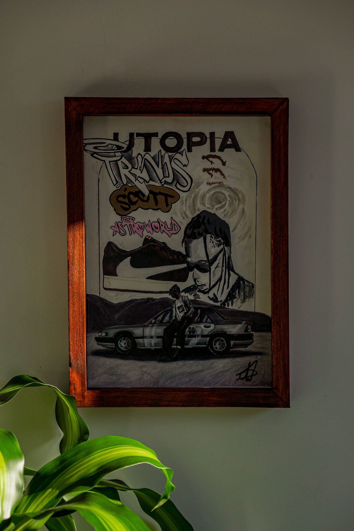 Travis scott Art print