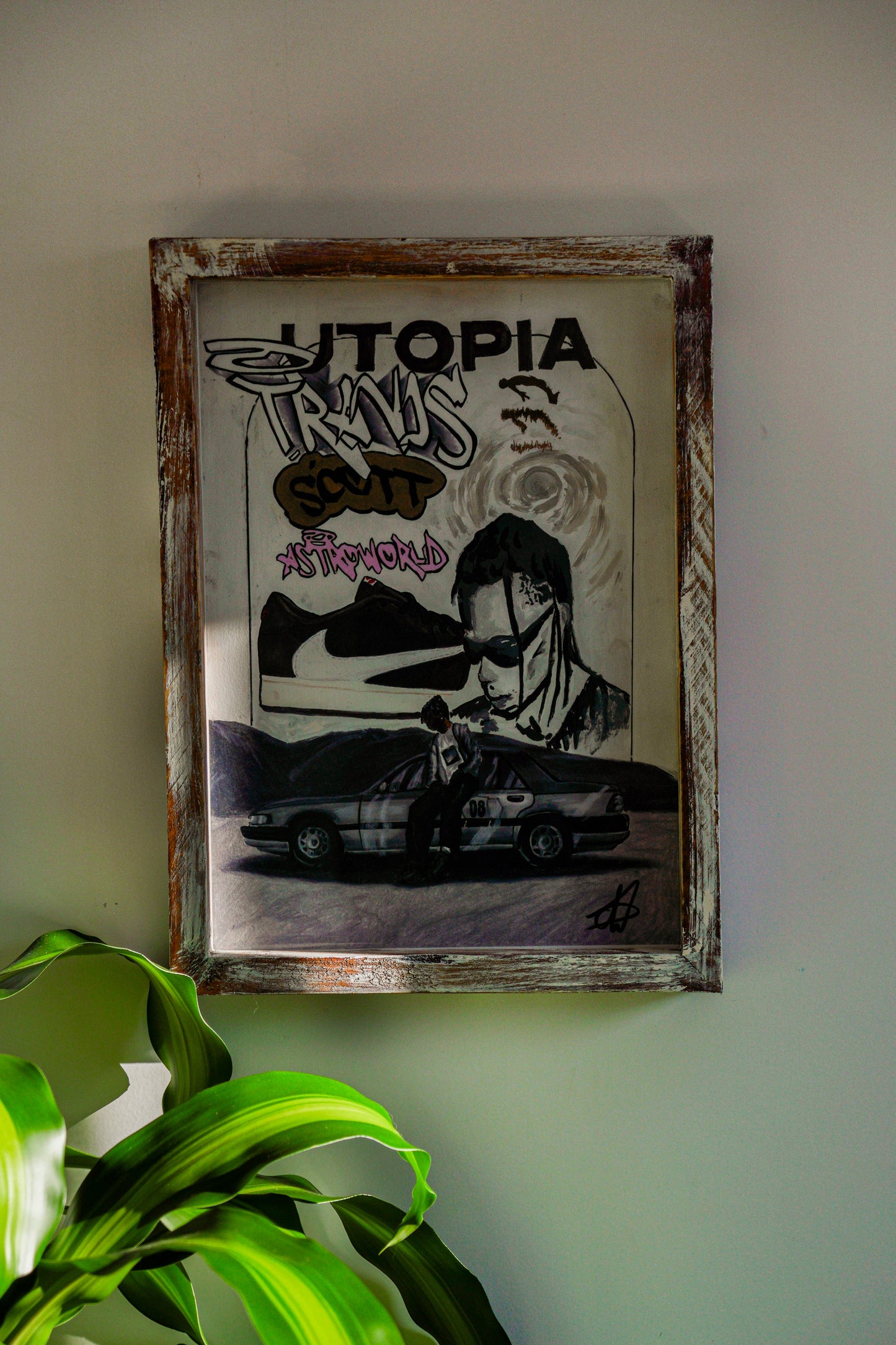 Travis scott Art print