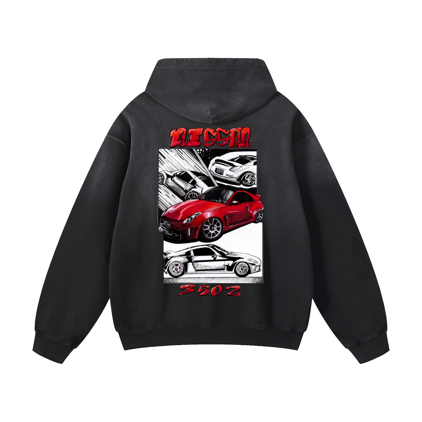 Tristans 350Z Sunfaded Hoodie