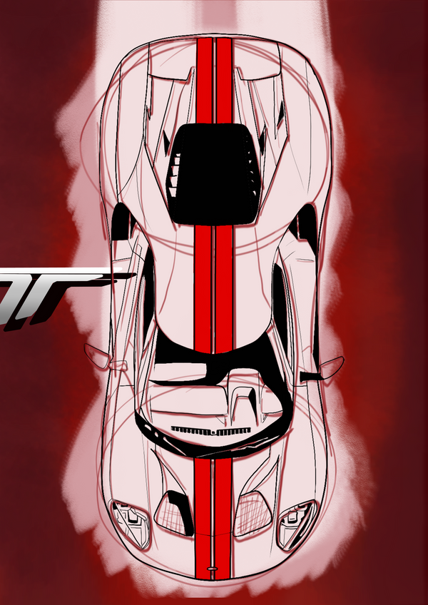 Lining Ford GT/3rd Piece of Ford GT Collection